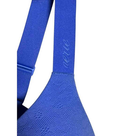 Aerie Smoothiez XL Blue Lace Padded Wireless Bra With Adjustable Straps - Picture 5 of 6